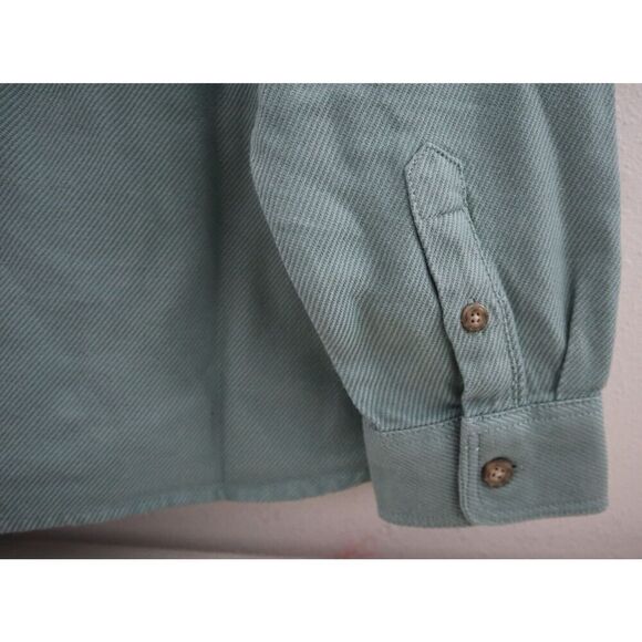 Old Navy 811217-06 Men's Sz XL Green L/S Clayton Twill Pocket Shirt Shacket - Picture 4 of 8